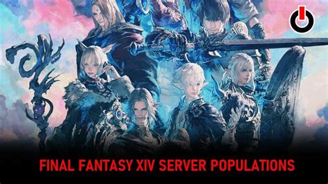 ffxiv server population|ffxiv server population 2022.